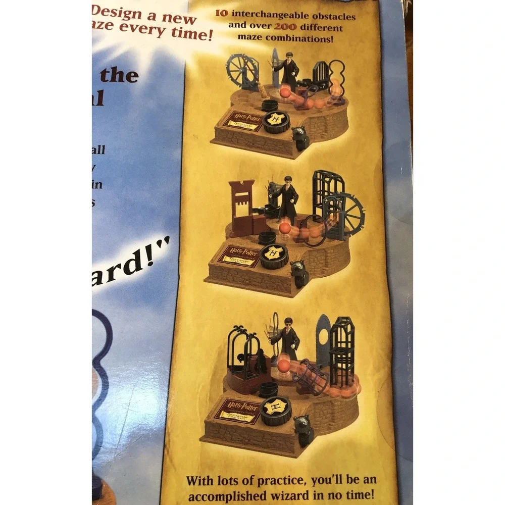 Vintage Harry Potter and the Sorcerer's Stone Levitating Challenge Game 2001 - Picture 10 of 13